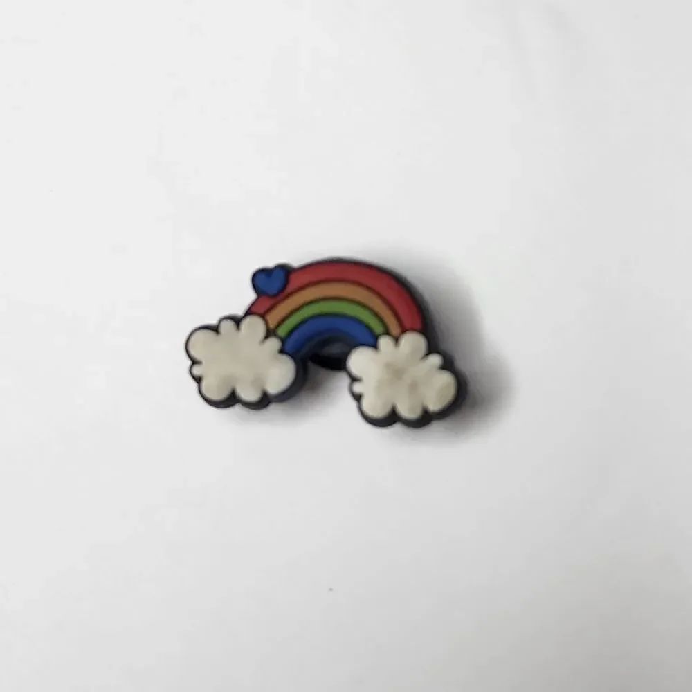 Jibbits Shoe Charm for CROCS rainbow
